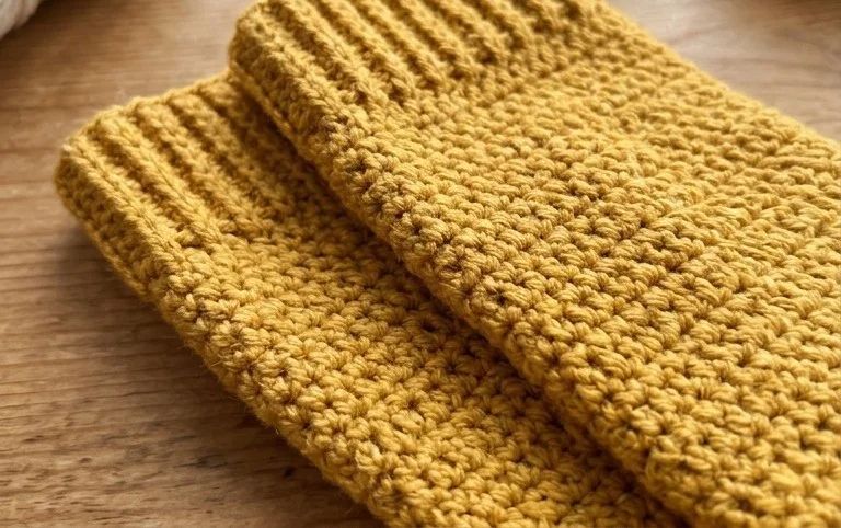 Thigh high Socks – Free PDF Crochet Pattern for overknee socks