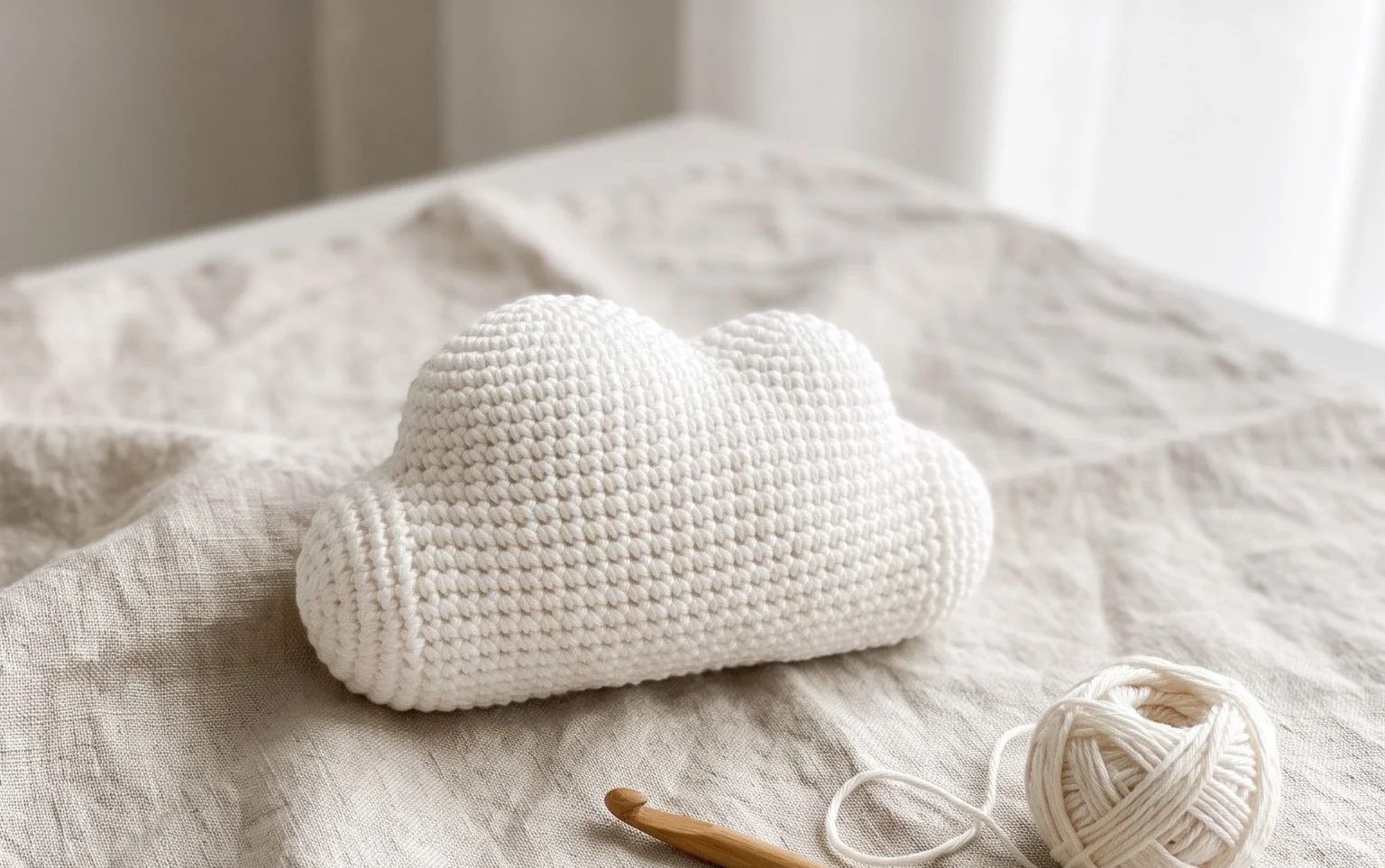 Cloud Amigurumi häkeln: Kostenlose Anleitung für Anfänger