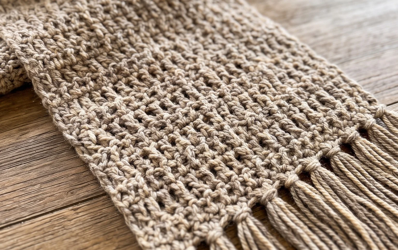 Simple Textured Crochet Scarf - That Crochet Life Crochet Scarf, Scarf