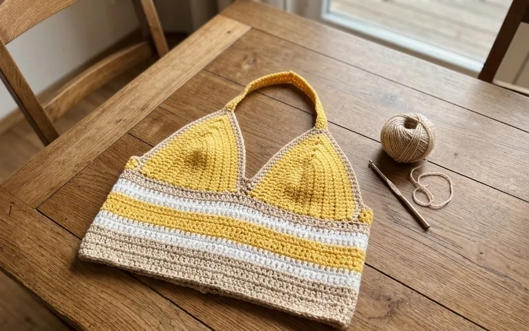 Gehäkeltes Halter Top: Kostenlose Anleitung für Anfänger